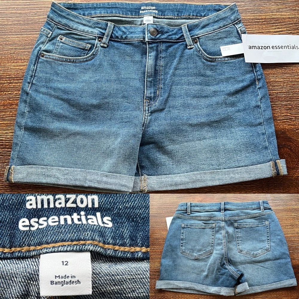 3/$20 Amazon Essentials Women's Denim Short